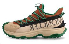Кроссовки мужские Moncler Trailgrip Lite 2, коричневый / зеленый