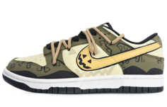 Кроссовки для скейтбординга Dunk мужские с низким верхом желтый Nike