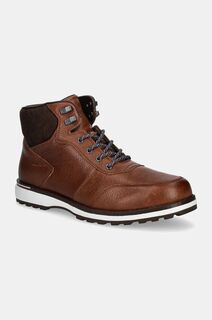 Кожаные ботинки Tommy Hilfiger CORPORATE WARM OUTDOOR LTH BOOT, коричневый