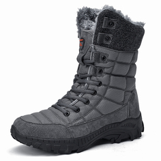 Зимние ботинки мужские Easttata Et, цвет Gray Fleece-lined