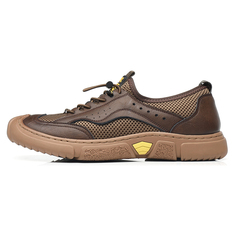 Туфли мужские Men"s Casual Men Mid-Top Captain Illy, коричневый