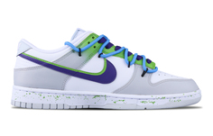 Кроссовки для скейтбординга Dunk мужские с низким верхом белого цвета Nike, цвет Green Yellow
