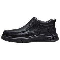 Туфли мужские Mens Casual Men Low-Top Camel, черный