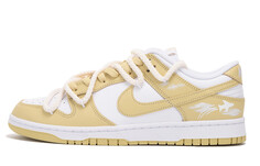 Кроссовки для скейтбординга Dunk мужские с низким верхом желтый Nike