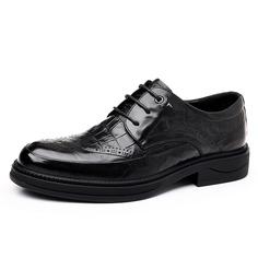 Туфли мужские Men"s Casual Men Low-Top Bull Charm, коричневый