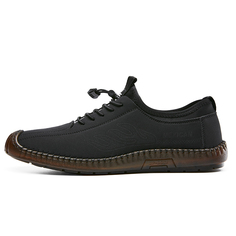Кроссовки MEXICAN Casual Shoes Men Low-Top, черный