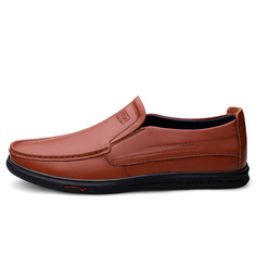 Туфли мужские Men"s Casual Men Low-Top Mulinsen, коричневый
