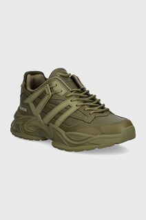 Кроссовки Guess BELLUNO LOW, зеленый
