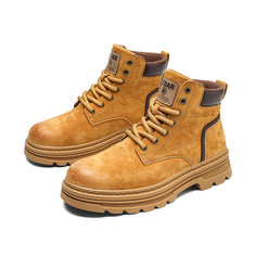 Мужские ботинки Cahhrrn X Martin Boot Men Beige Cedar Han