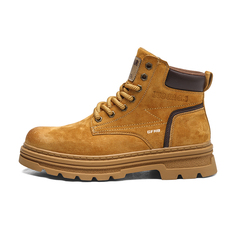Мужские ботинки Cahhrrn X Martin Boot Men Beige Kung Fu Partners