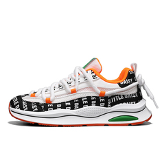 Кроссовки мужские Lifestyle Shoes Men Low-Top Jioushen, белый/синий