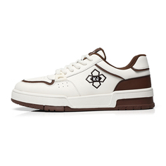 Кеды мужские, обувь для скейтбординга низкая Kj, цвет KJ-20267 White Brown