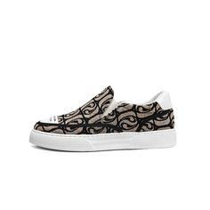 Кеды Bull charm Skateboard Shoes Men Low-Top, черный