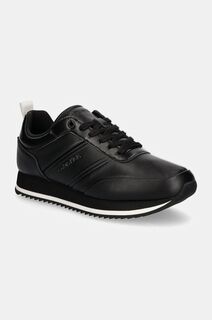 Кроссовки Calvin Klein LOW TOP LACE UP LTH HF, черный