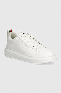 Karl Lagerfeld KAPRI MENS кожаные кроссовки, белый