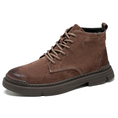 Мужские ботинки Cahhrrn X Martin Boot Men Beige Little Red Man