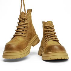 Мужские ботинки Cahhrrn X Martin Boot Men Beige Little Red Man