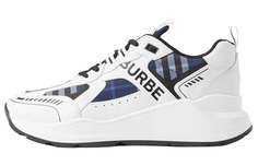 Кроссовки мужские Burberry Low-Top, белый / синий