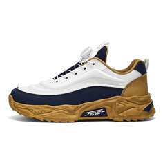 Кроссовки мужские Lifestyle Shoes Men Low-Top Abango, белый/синий