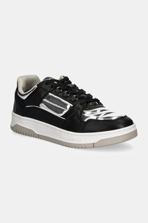Кожаные кроссовки Karl Lagerfeld KREW, черный