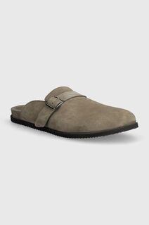 GARMENT PROJECT Замшевые шлепанцы Blake Clog, серый