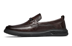 Туфли мужские Men"s Casual Men Low-Top Harson, коричневый