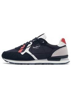 Кроссовки Pepe Jeans BRIT ROAD M, синий