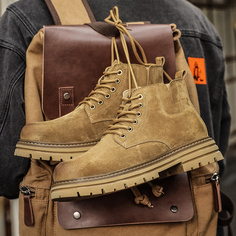 Мужские ботинки Cahhrrn X Martin Boot Men Beige Little Red Man