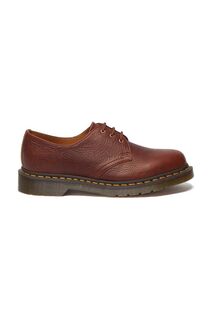 Кожаные туфли Dr. Martens 1461, коричневый