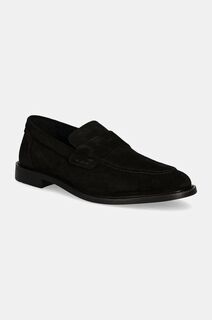 Замшевые мокасины Gant Lozham, черный