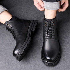 Мужские ботинки Cahhrrn X Martin Boot Men Beige Mulinsen