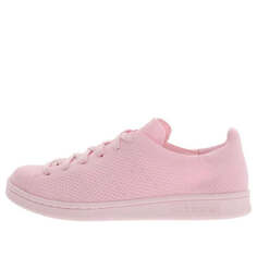 Кроссовки stan smith primeknit Adidas, розовый