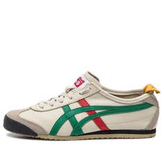 Кроссовки Onitsuka Tiger Mexico 66 Cream Olive Green, бежевый