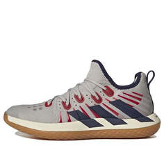 Кроссовки Adidas Stabil Next Gen 2.0 Training Shoes Grey Two / Team Navy / Red, серый