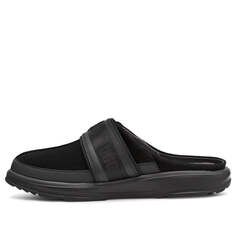 Модные сандалии kick it slide удобные легкие модные тапочки Ugg, черный