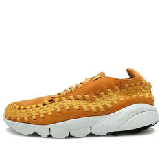 Кроссовки air footscape плетеные nm Nike, желтый