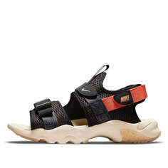 Сандалии canyon sandal sandal оранжевый Nike, черный