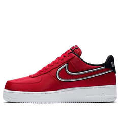 Кроссовки air force 1 низкие Nike, красный