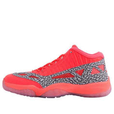 Кроссовки 11 ретро низкие ie Air Jordan, красный