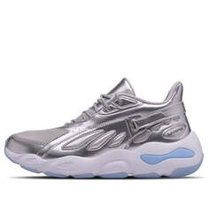 Массивные кеды бабочка x неделя моды в Нью-Йорке Li-Ning, серебряный