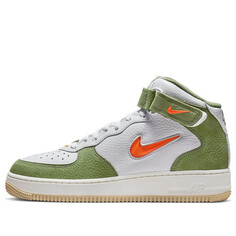 Кроссовки air force 1 mid qs Nike, белый