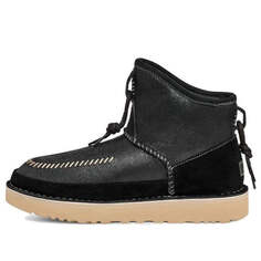 Кроссовки костер регенерированный ботинок Ugg, черный