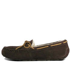Кроссовки olsen slipper флисовая подкладка сохраняют тепло athleisure casual спортивная обувь коричневый Ugg, черный