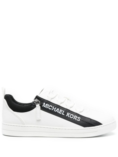 Michael Kors кроссовки с молниями и логотипом, белый