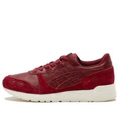 Кроссовки гель лайт Asics, красный