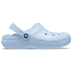 Сандалии Crocs Classic Lined Clog, цвет Blue Calcite
