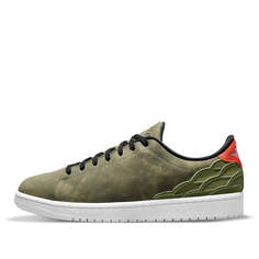 Кроссовки 1 центральный корт Air Jordan, зеленый