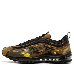 Кроссовки air max 97 Nike, коричневый