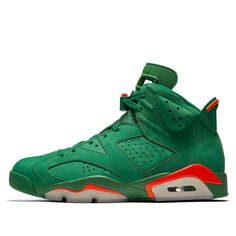 Кроссовки 6 ретро nrg Air Jordan, зеленый