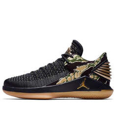 Кроссовки 32 низкие pf Air Jordan, черный